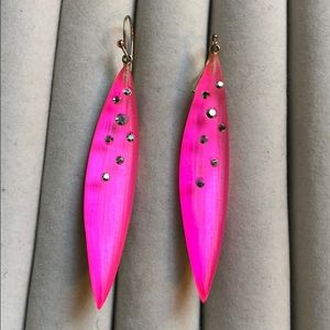 Alexis Bittar lucite earrings